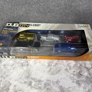 Dub City 5 Deep 72 Chevy/ 53 Chevy/ 51 Mercury/ 40 Ford/ 32 Ford Jada Toys